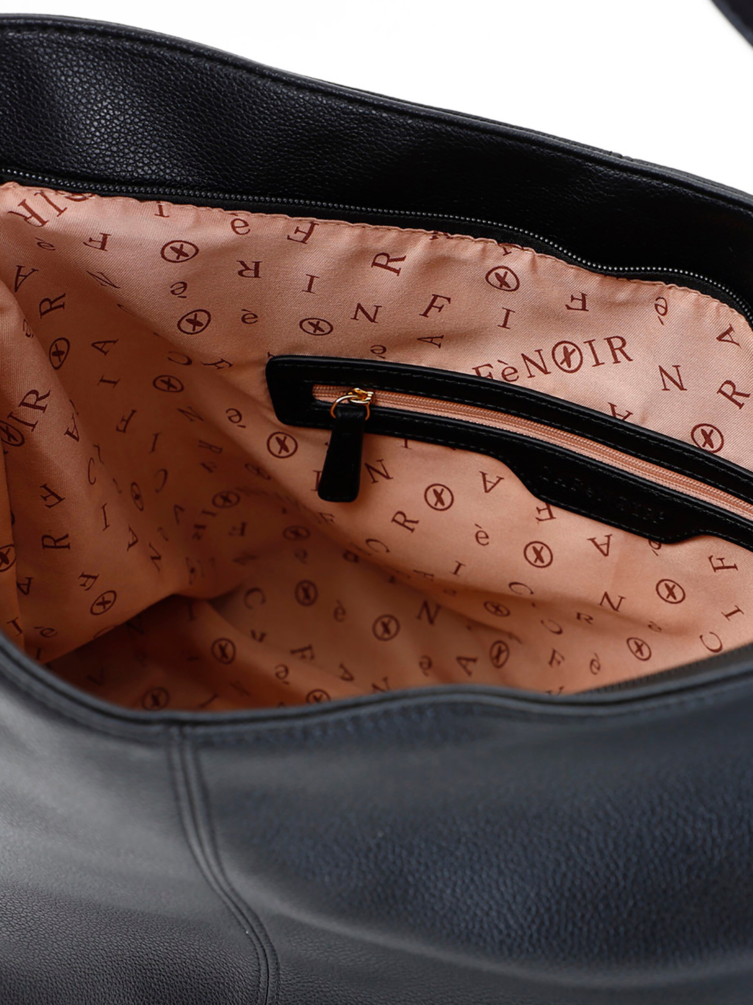 Poche ventrale CAFè NOIR en noir