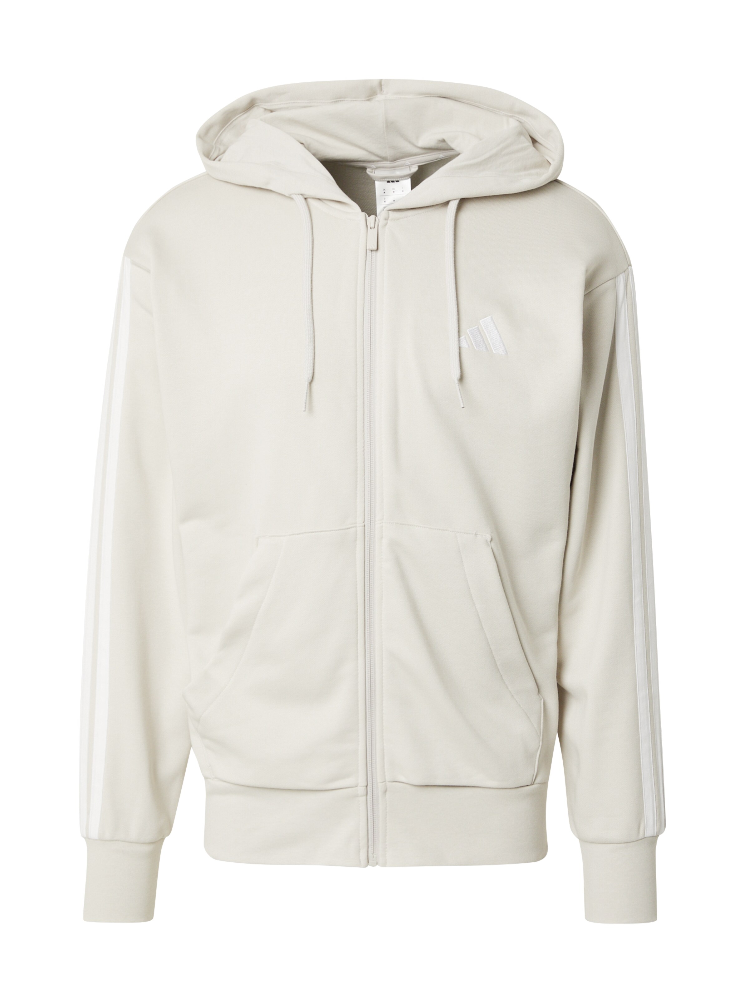 Veste de survêtement 'Essentials' ADIDAS SPORTSWEAR en gris : devant