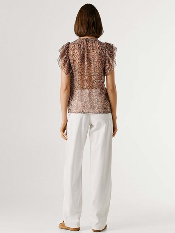 Pepe Jeans Bluse 'Diana' in Braun
