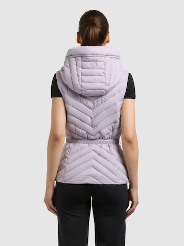 Gilet 'Demie' di khujo in lilla