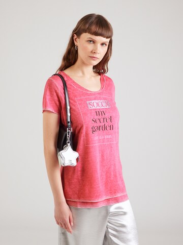 Soccx Shirt in Pink: front
