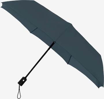 Maxte Regenschirm in Blau: Vorderseite