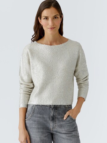 OUI Sweater in Silver: front