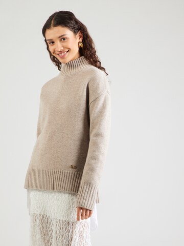 19V69 ITALIA Sweater in Beige: front