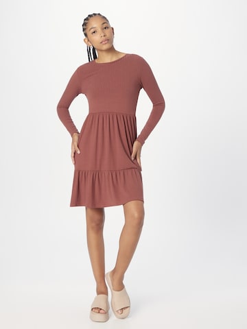 ABOUT YOU Dress 'Edda' in Brown: front