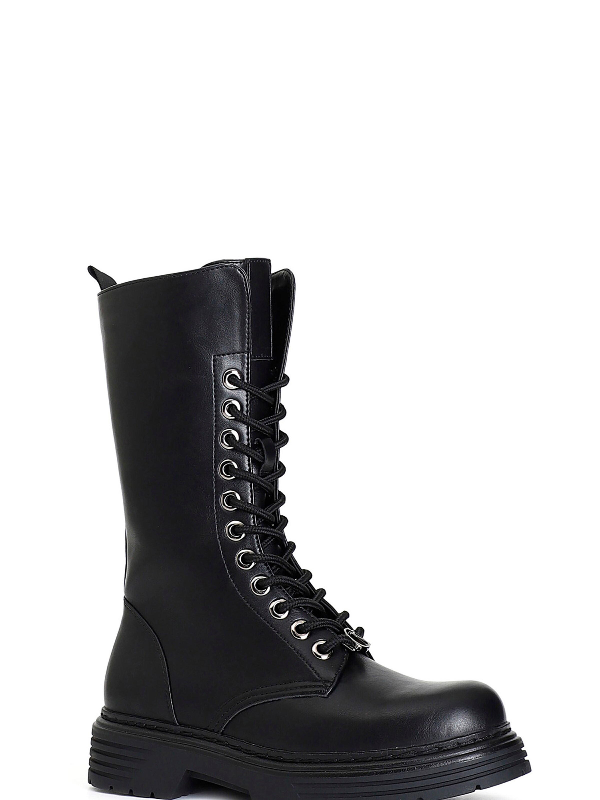 Stivale stringato di CAFè NOIR in nero