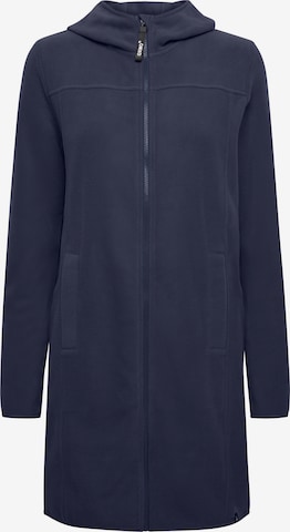 Oxmo Between-Season Jacket 'Fine' in Blue: front