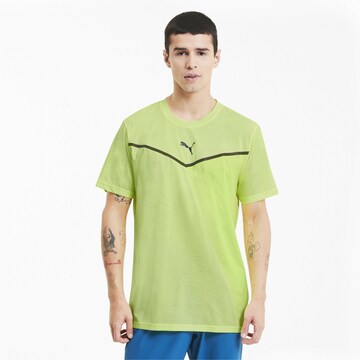 PUMA Regular Fit T-Shirt in Gelb: predná strana