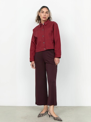 Soyaconcept - Chaqueta de entretiempo ' SC-BESS ' en rojo