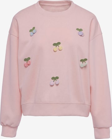 Sweat-shirt 'Pop' MYMO en rose : devant