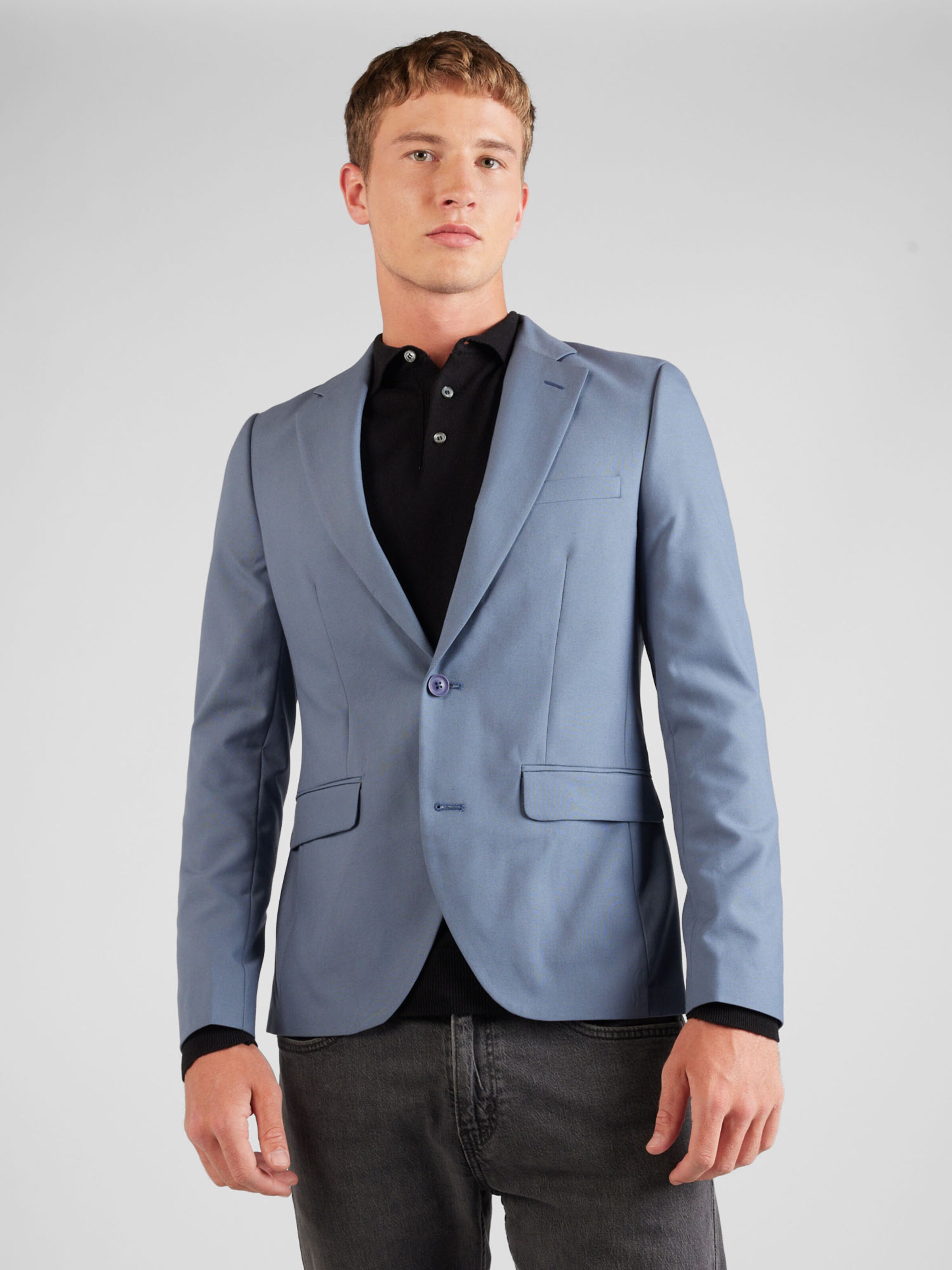 Burton blue blazer discount