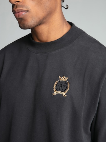 Maglietta di SikSilk in nero
