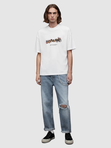 T-Shirt 'CHIAO' AllSaints en blanc