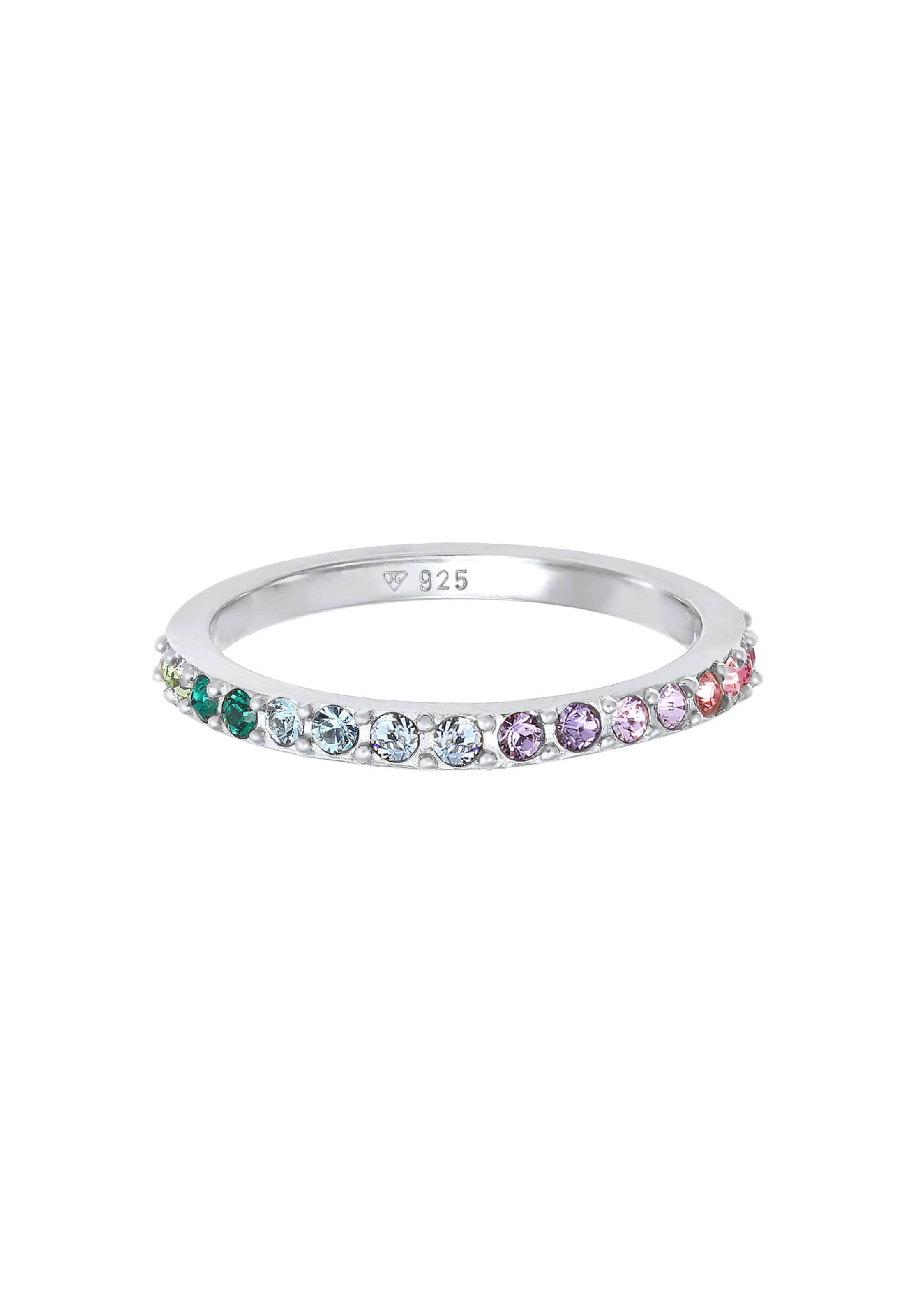 Bague &#x27;Rainbow&#x27; ELLI en argent