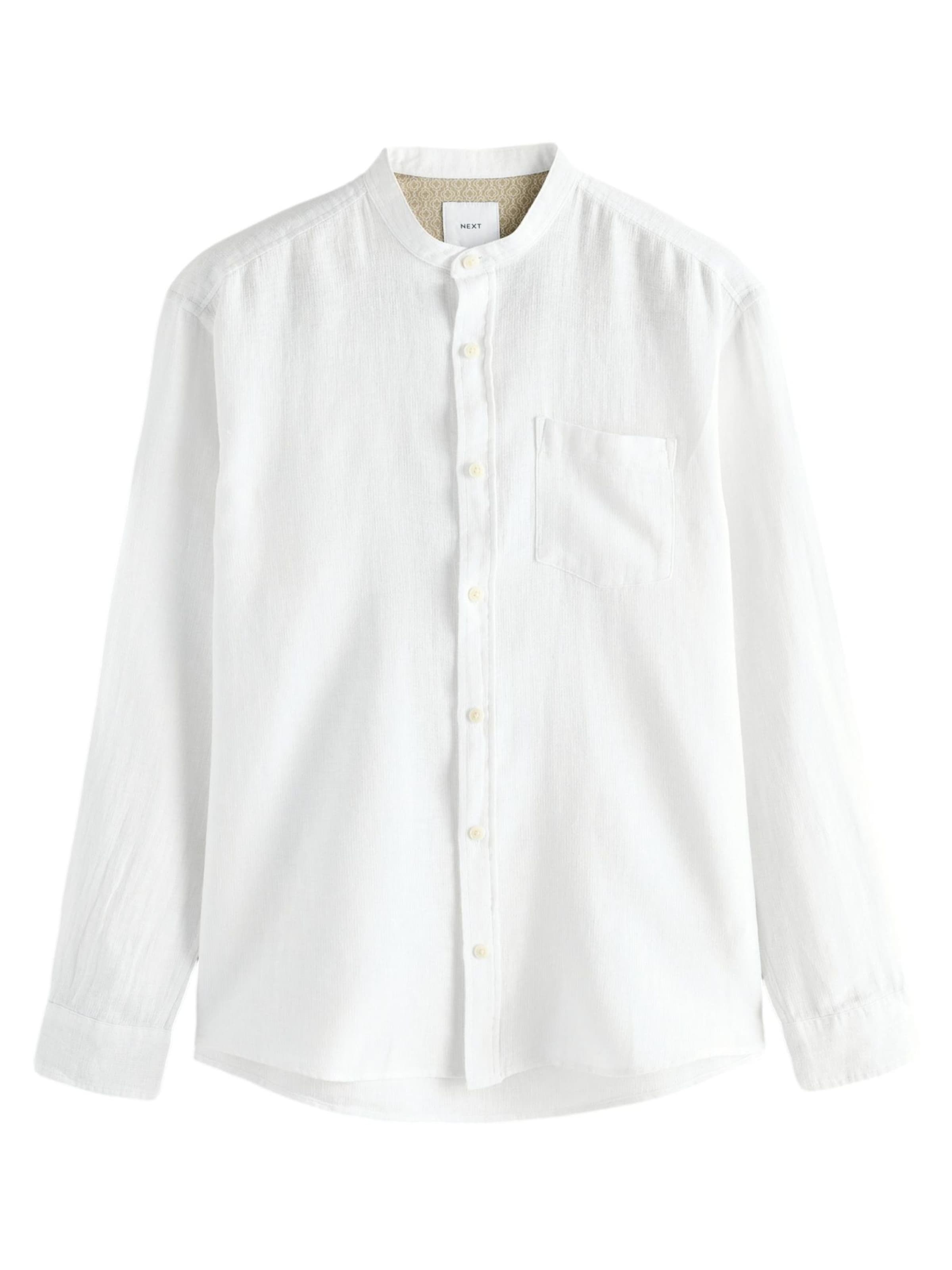 Coupe regular Chemise Next en blanc : devant
