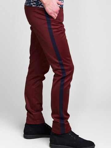 4funkyflavours Regular Pants 'I Feel Good, Put Your Pants On' in Red