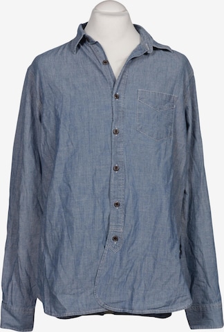 Dockers Hemd L in Blau: Vorderseite