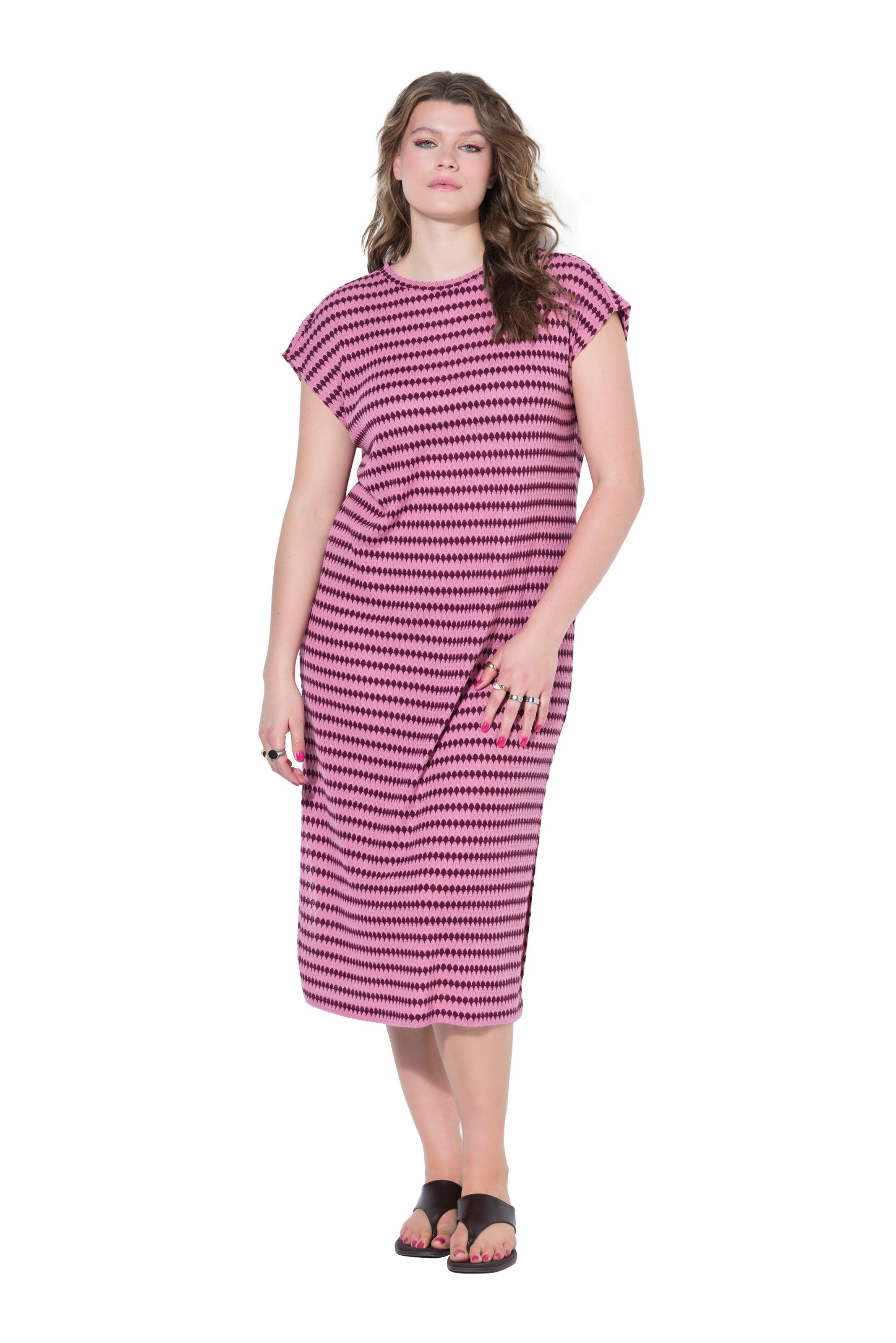 Studio Untold Dress in Pink: front