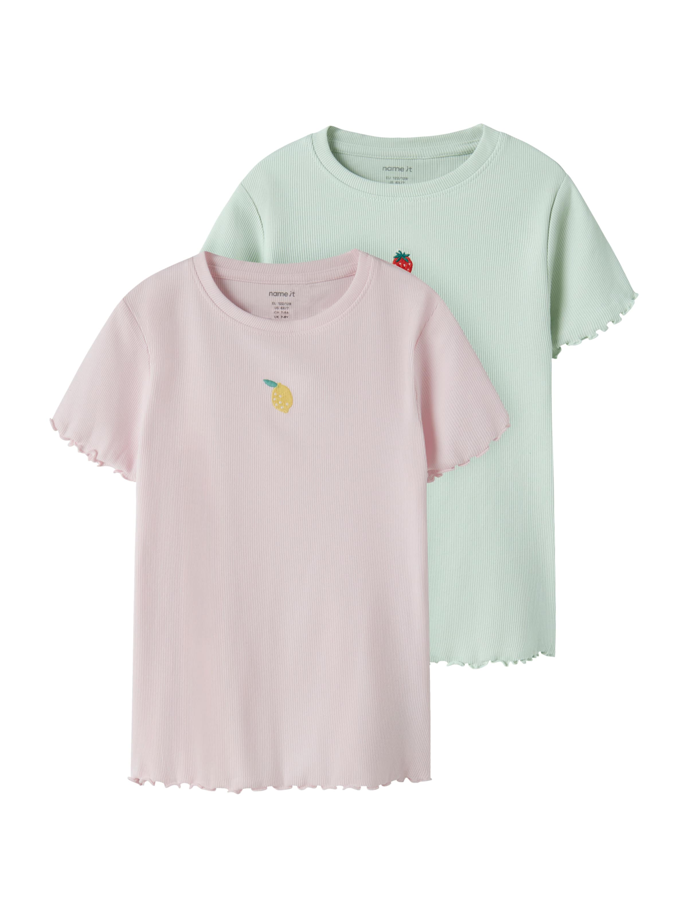 NAME IT Shirt 'NKFVIVEMMA' in Green: front