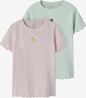 NAME IT Paita 'NKFVIVEMMA' värissä vihreä: etupuoli