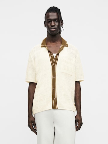 Comfort Fit Cămașă 'Sapercy' de la Samsøe Samsøe pe bej: față