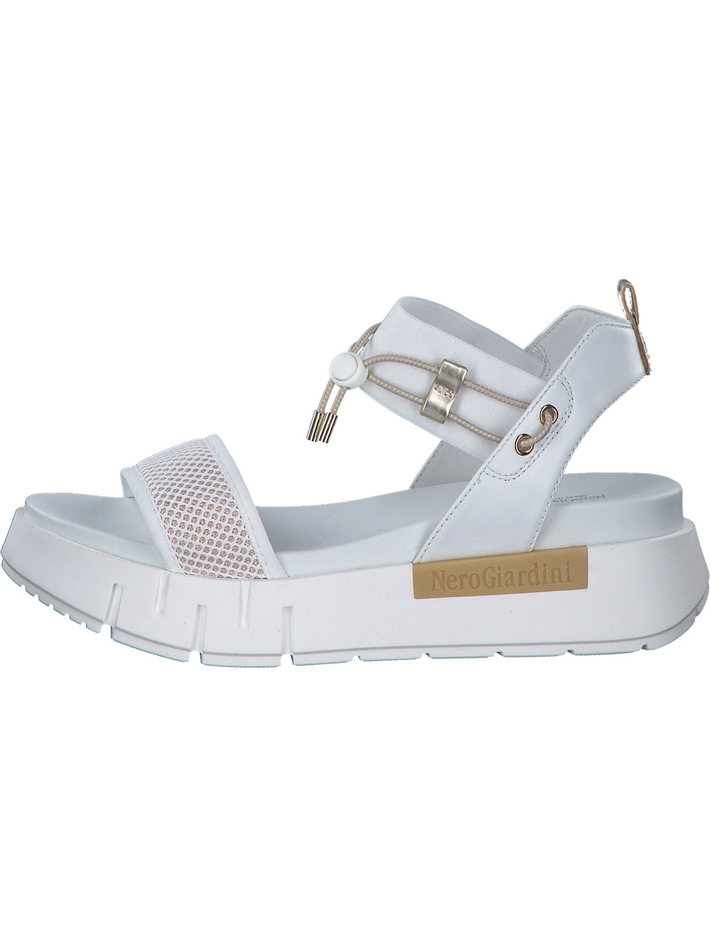 Sandales Nero Giardini en blanc