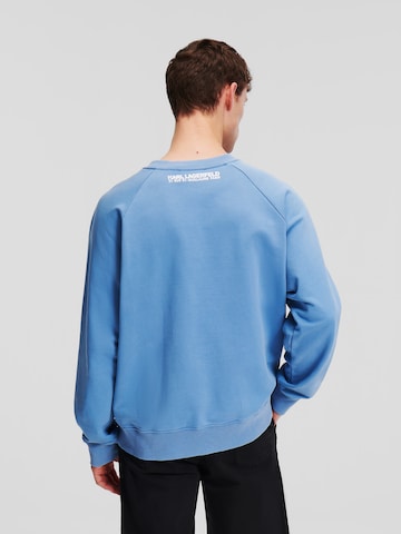 Karl Lagerfeld Sweatshirt 'Rue St-Guillaume' in Blauw