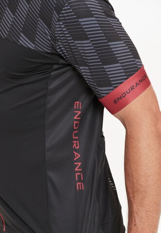 ENDURANCE Performance Shirt 'Manhatten' in Black