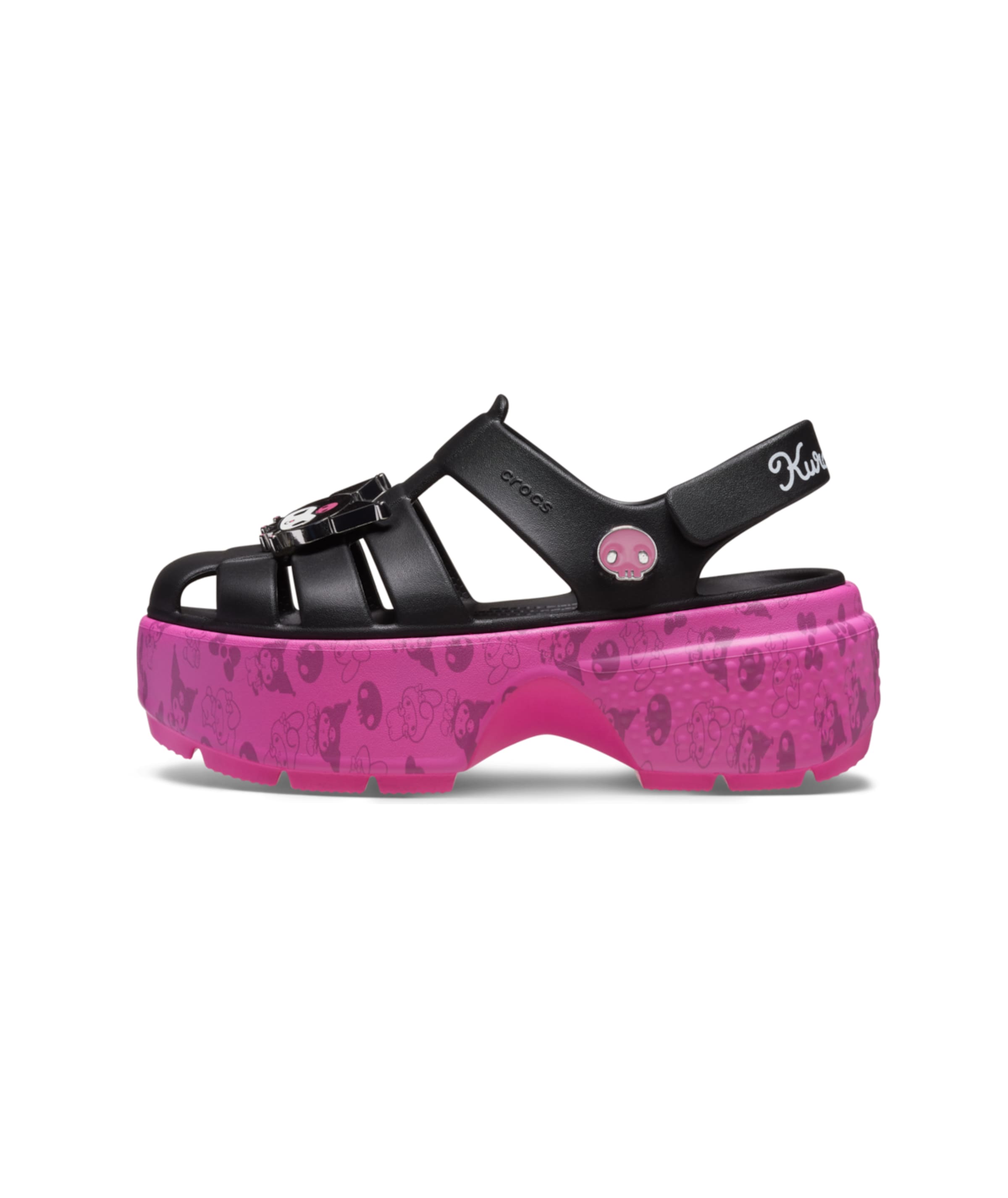 Crocs Sandále - Čierna: predná strana