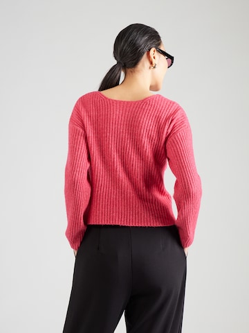 VILA Πουλόβερ 'VIKAYLENA' σε ροζ