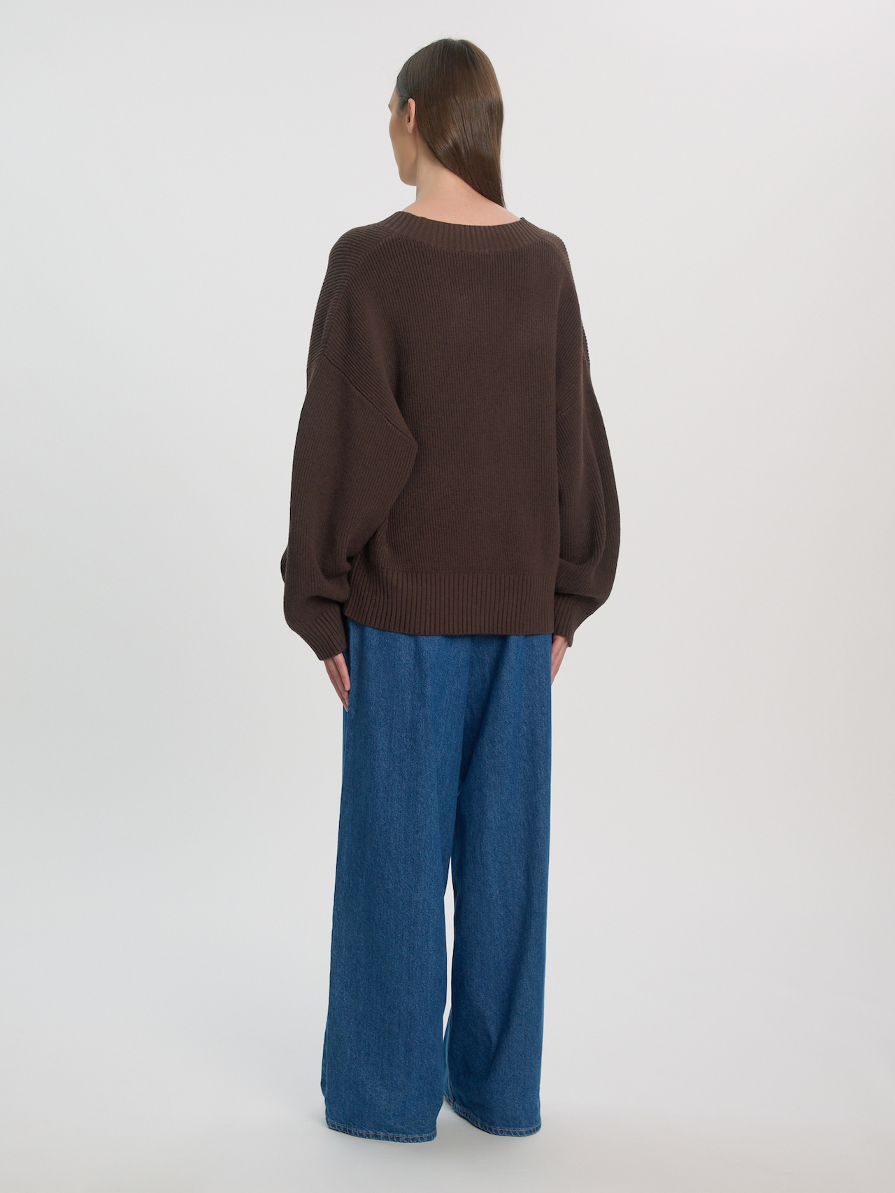 EDITED Novedades Jersey 'Rae' marrón