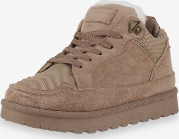 Van Hill Sneakers laag 'Arabella' in Beige: voorkant