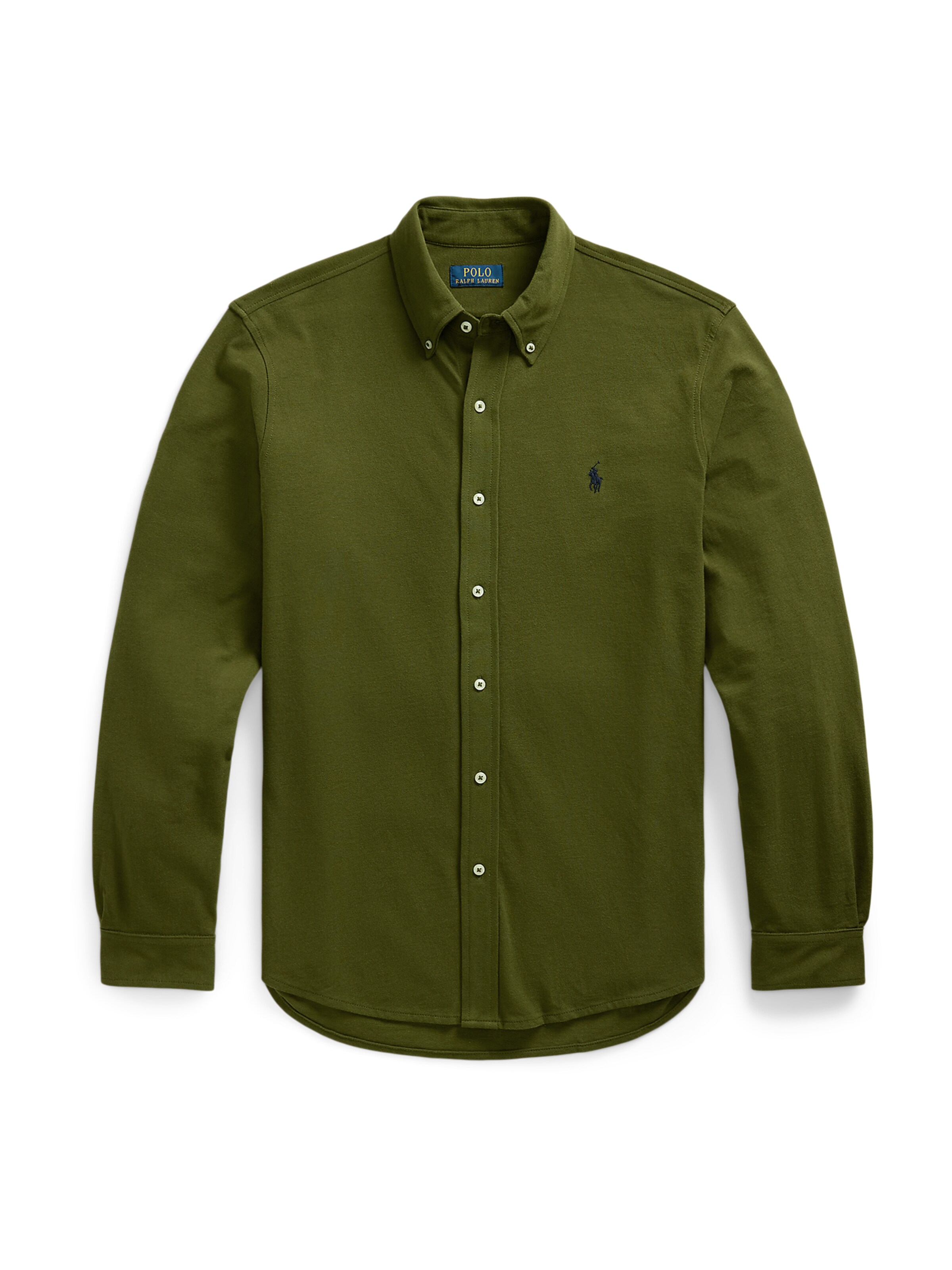 Polo Ralph Lauren Regular fit Πουκάμισο σε πράσινο: μπροστά