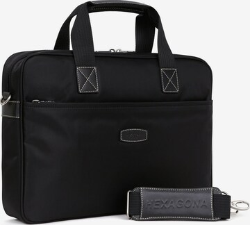Sacs à main 'Diversité' Hexagona en noir : devant