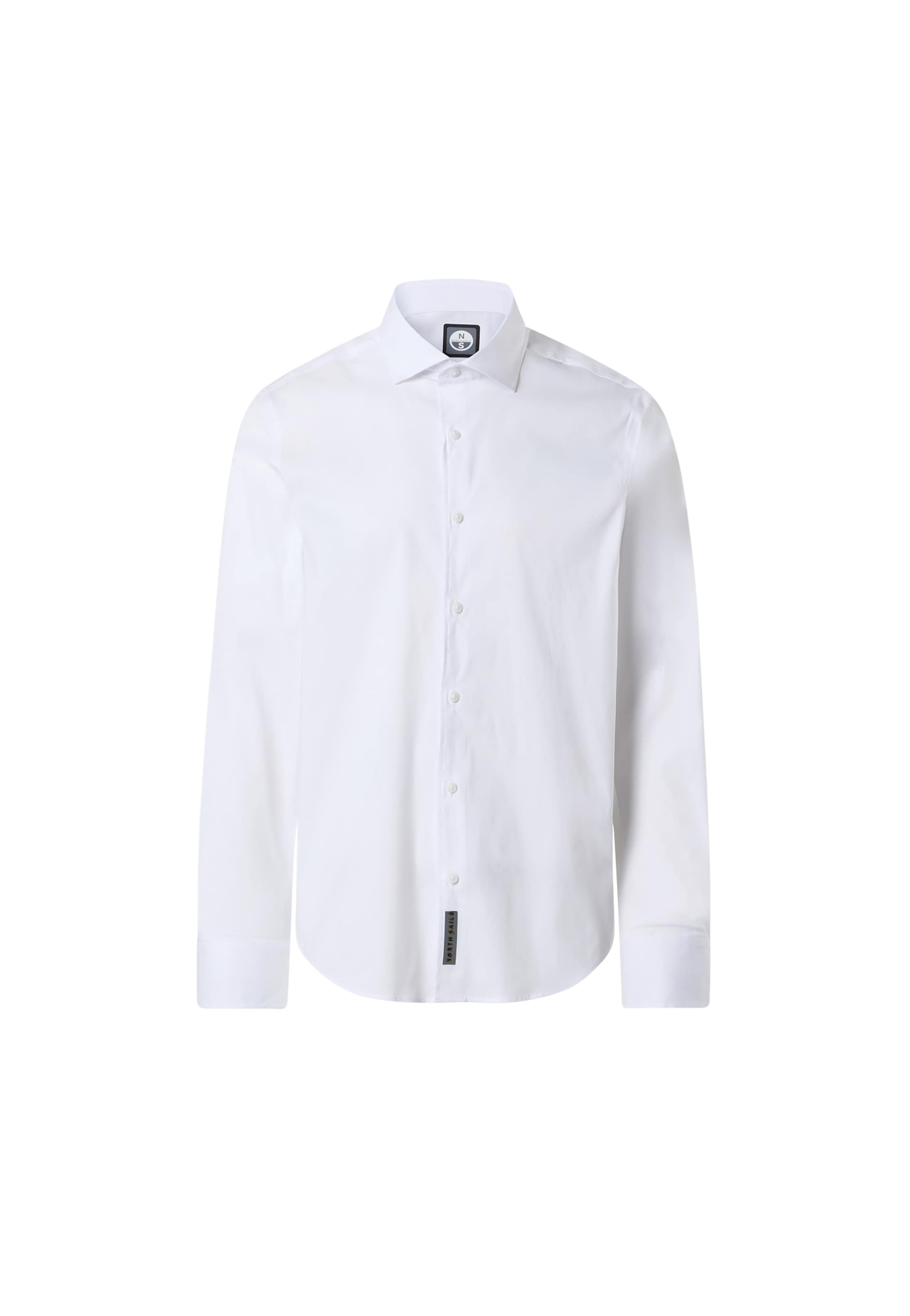 North Sails Regular Fit Skjorte i hvid: forside
