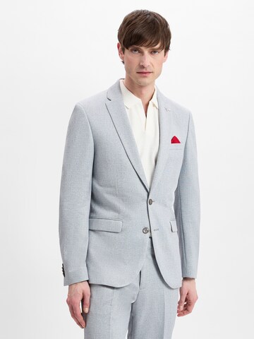 Finshley & Harding London Slim fit Blazer 'Brixdon' in Grey: front