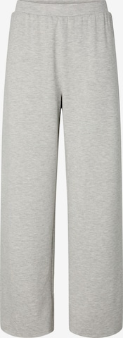 Loosefit Pantaloni 'PCPolly' di PIECES in grigio: frontale