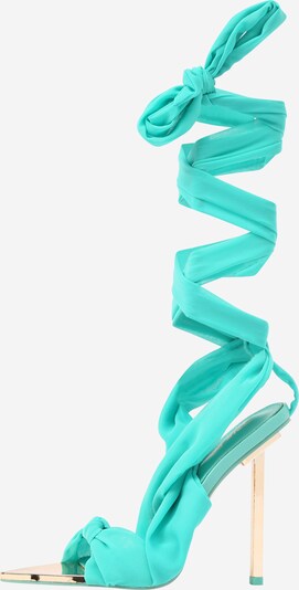 Public Desire Sandaler 'HUNI' i jade, Produktvisning