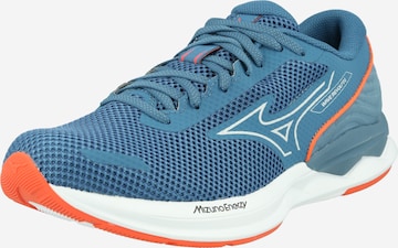 MIZUNO - Zapatillas de running 'WAVE REVOLT 3' en azul: frente