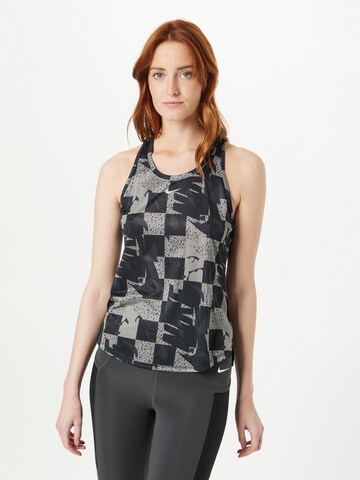 NIKE Sporttop in Zwart: voorkant