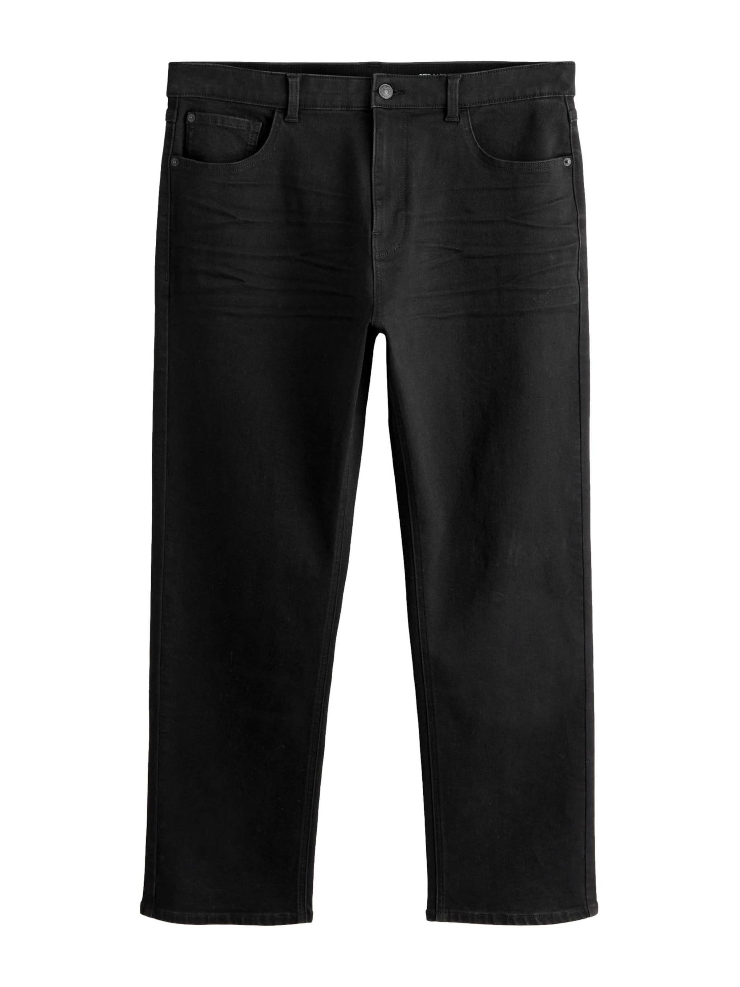 regular Jeans 'Essential' di Next in nero: frontale