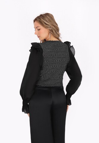 faina Pullover in Schwarz