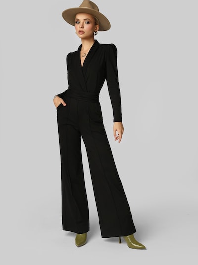 Madnezz House Jumpsuit 'Burning' i L i sort, Produktvisning