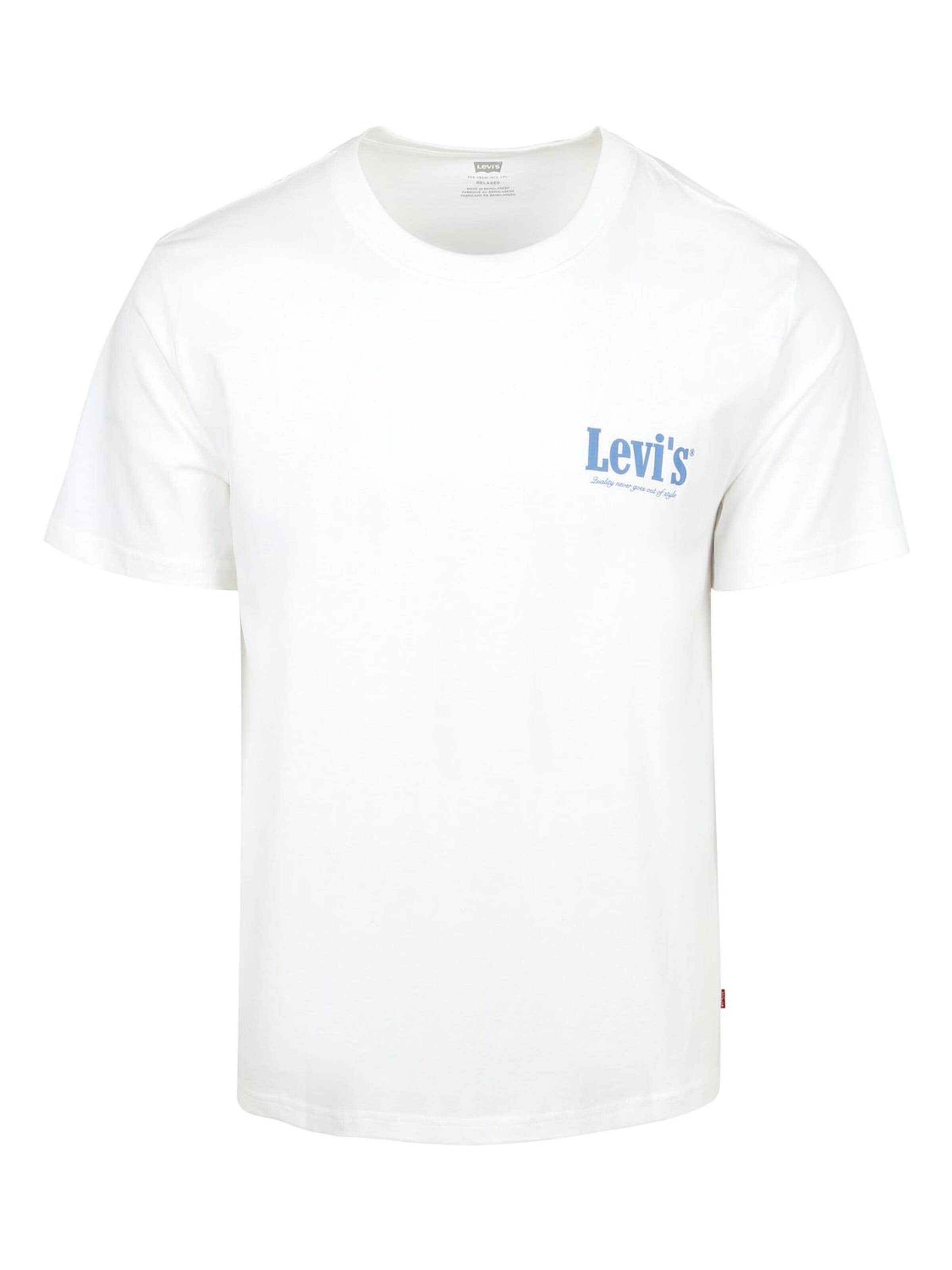 LEVI'S ® 'Relaxed Fit Tee' in Weiß: Vorderseite
