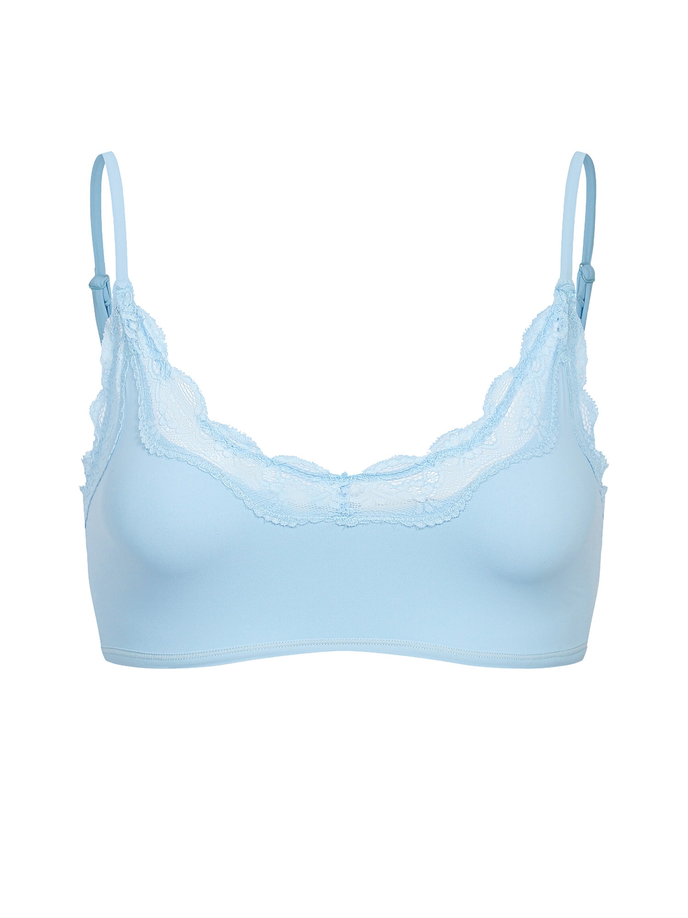 cfab Behå 'Lace Bralette' i blå: framsida