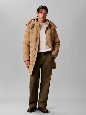 Calvin Klein Übergangsmantel in Braun