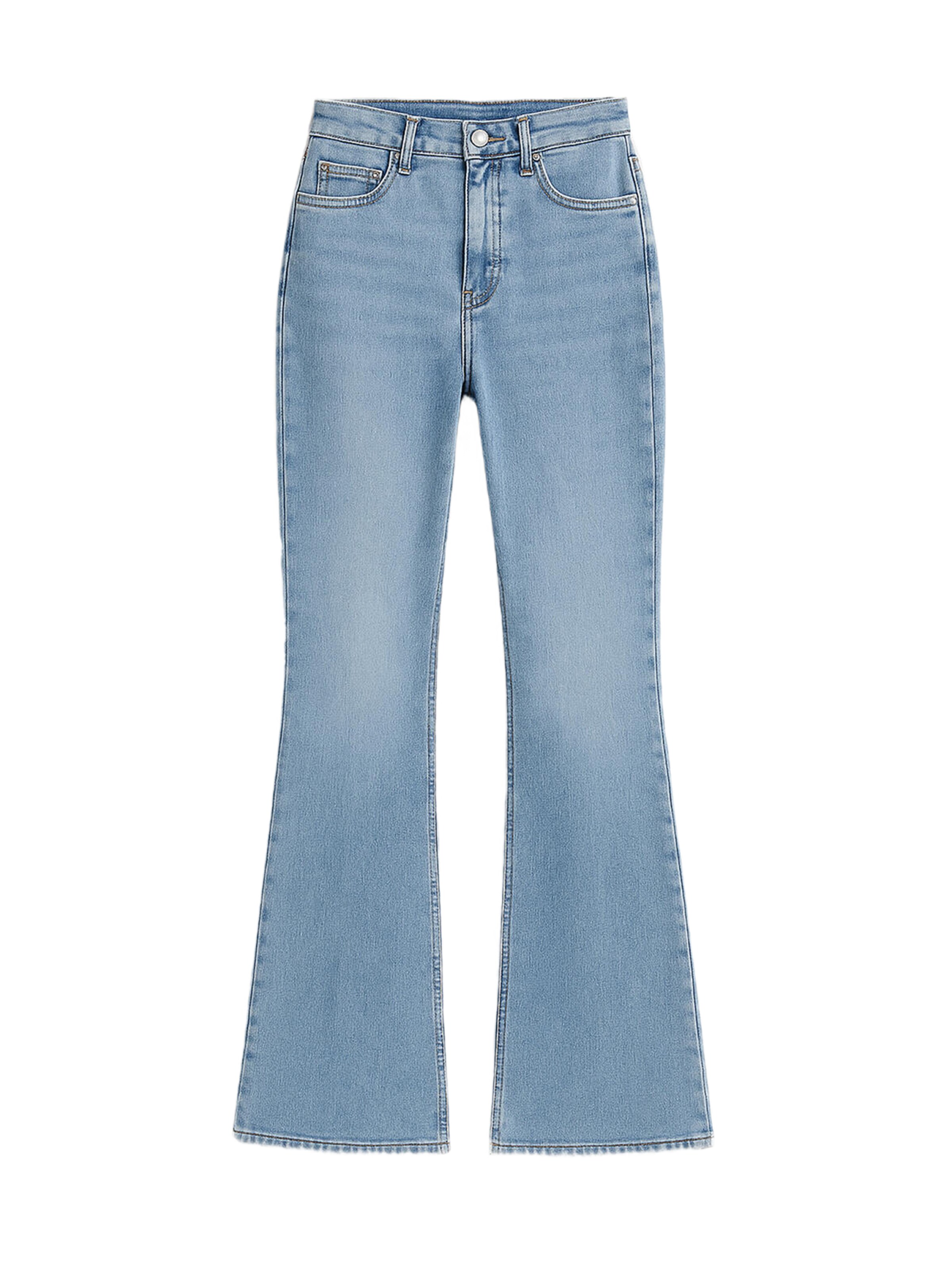 Touche Prive Jean en bleu denim, Vue avec produit
