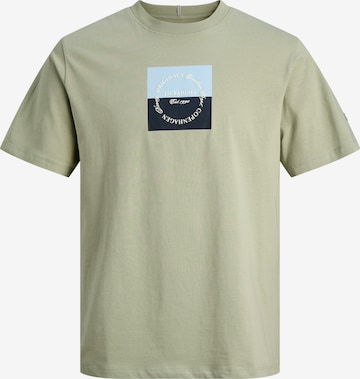 Maglietta 'JORCATSKILLS' di JACK & JONES in verde: frontale