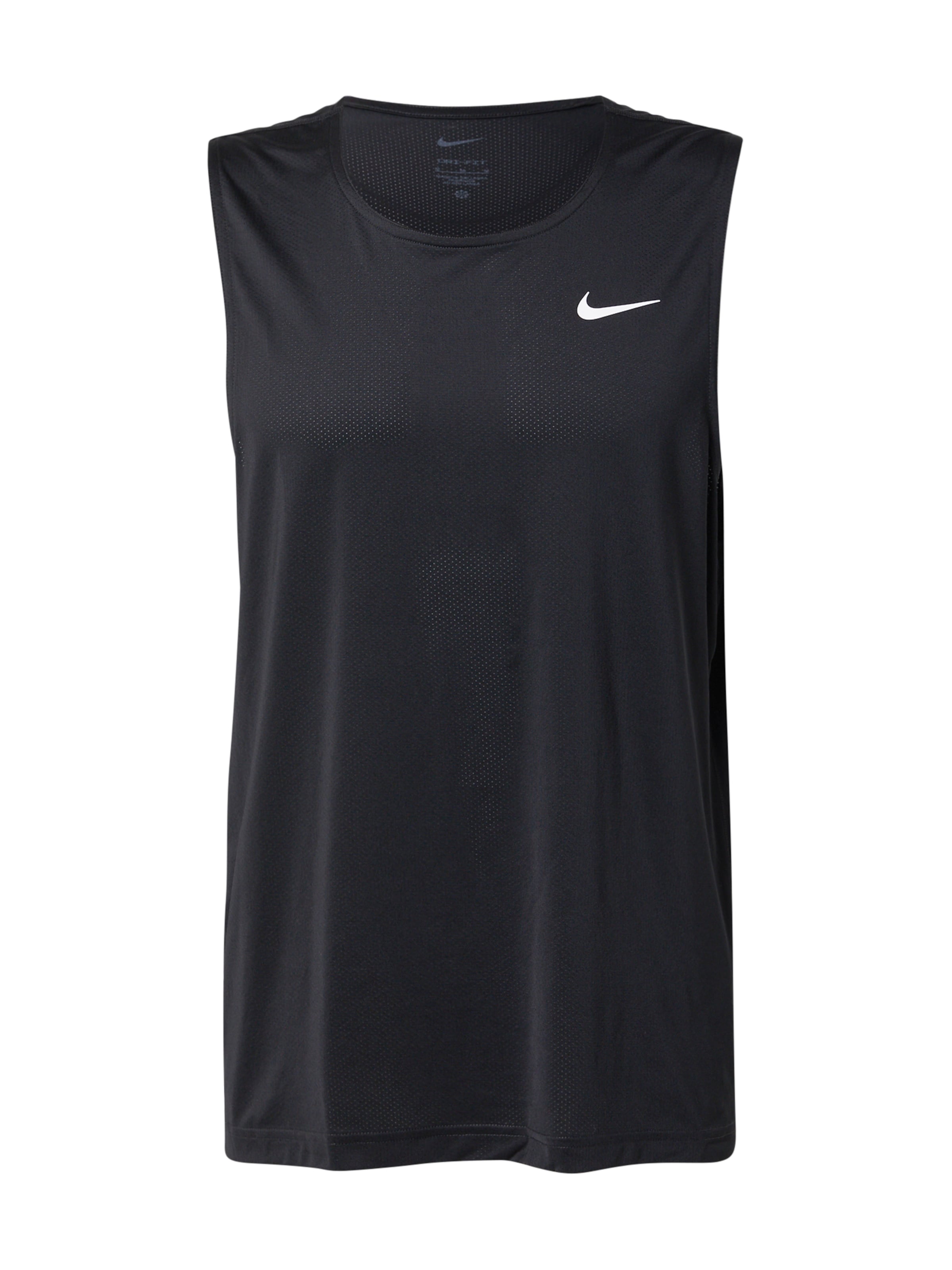 NIKE Koszulka funkcyjna w kolorze czarny: przód