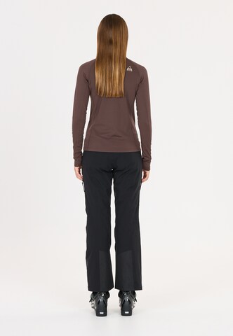 SOS Functioneel shirt 'Stratos' in Bruin